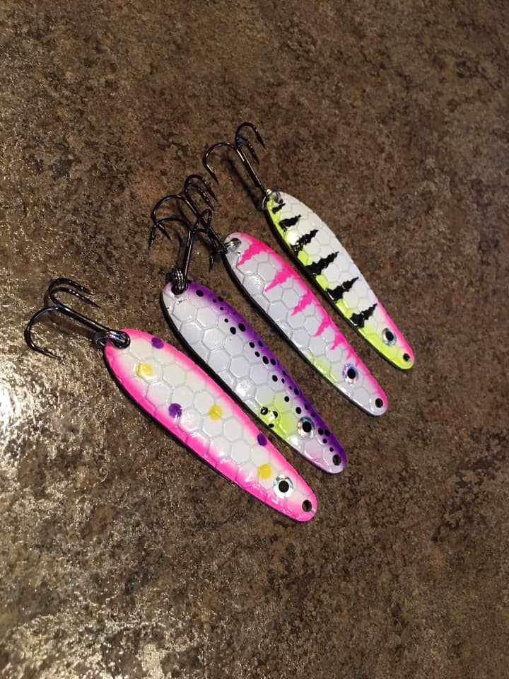 Reptradeco Custom Painted Crankbaits  Homemade fishing lures, Diy fishing  lures, Custom lures